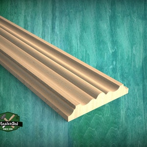 Stepped Inner Edge Refined Multi-stepped Edge Wood Moulding - Perfect for Interior ...