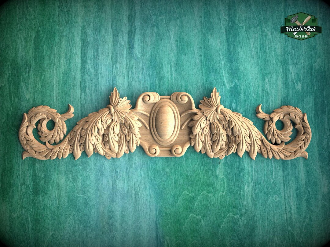 Appliques nel Legno Onlays Decorative Fai-Da-Te per Mobili da con Ante a Specchio