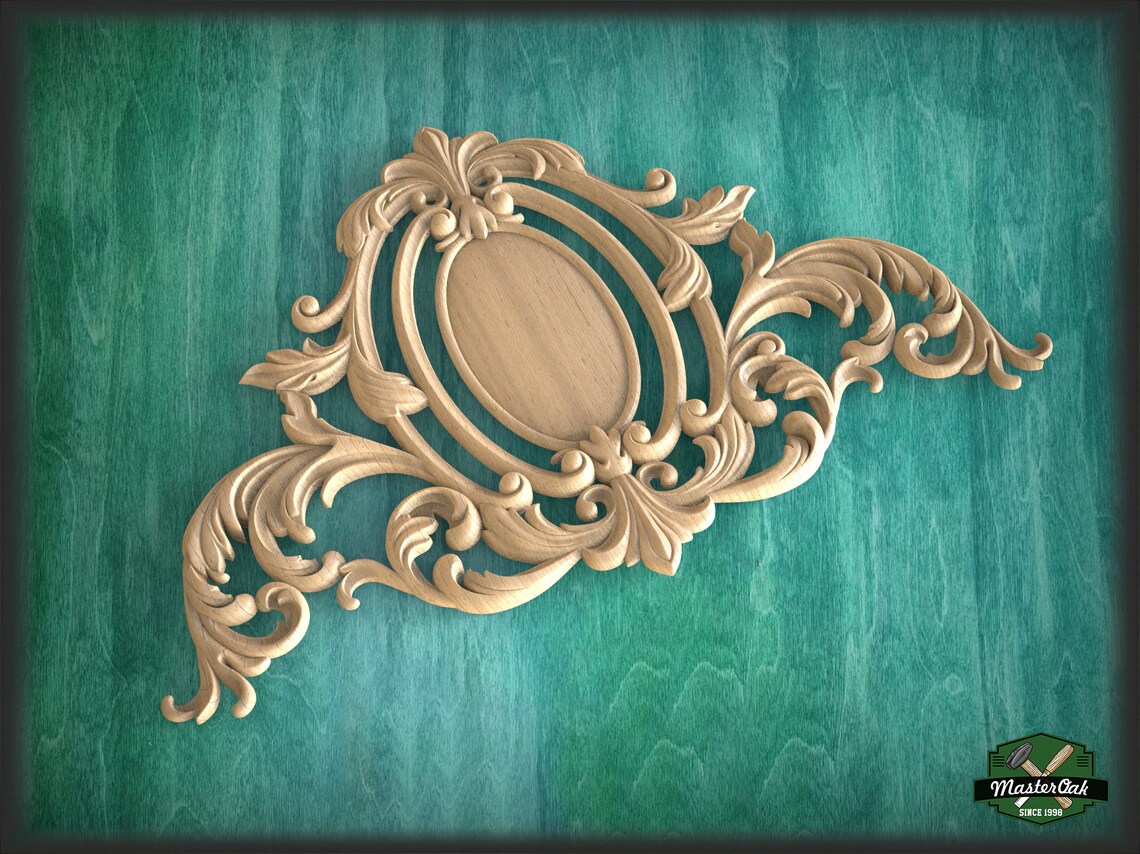 Victorian Carved Wood Appliques Unpainted Millwork Furniture Etsy