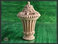 Carved Newel Post Caps, Ornate Decorative Newel Post Wooden Finial