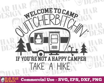 Download Cut File Jpg Mirrored Camping Life Dxf Summer Svg Camping Cut Files Dxf Eps Travel Trailer Svg Welcome To Camp Quitcherbitchin Svg Clip Art Art Collectibles Deshpandefoundationindia Org