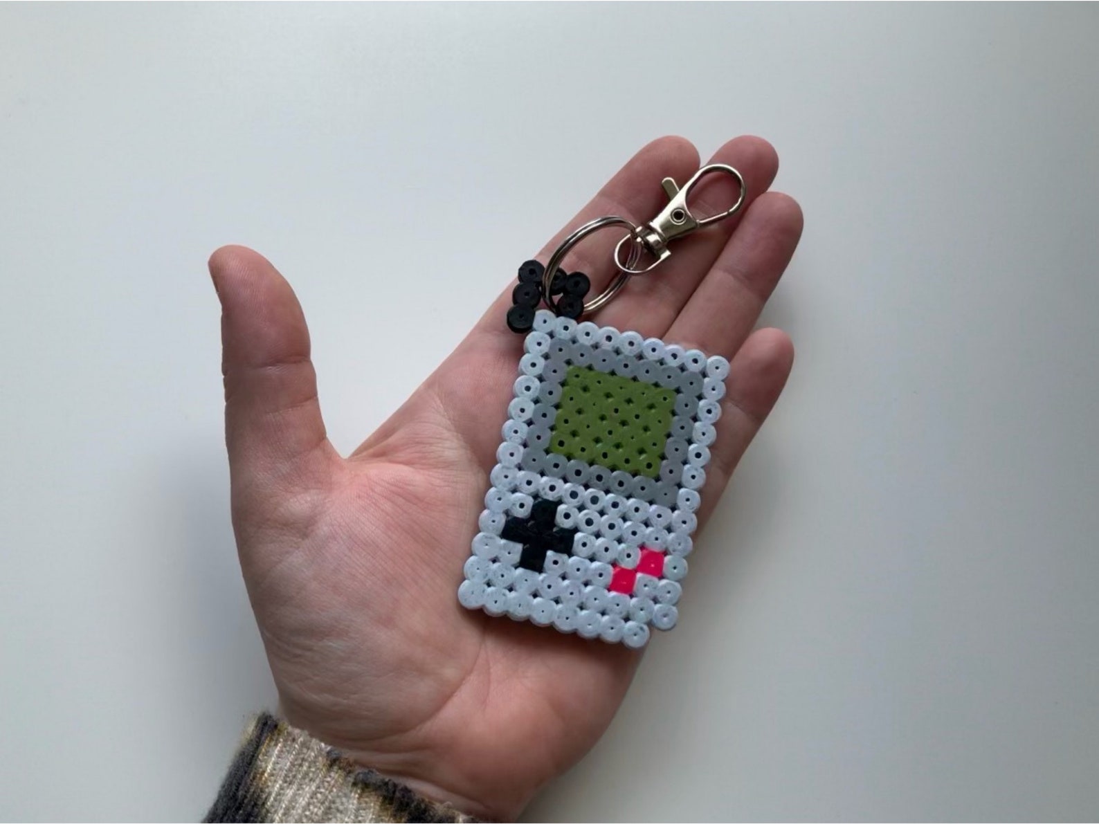 Game Boy Inspired Keychain Retro Gaming Keychain 90's Etsy
