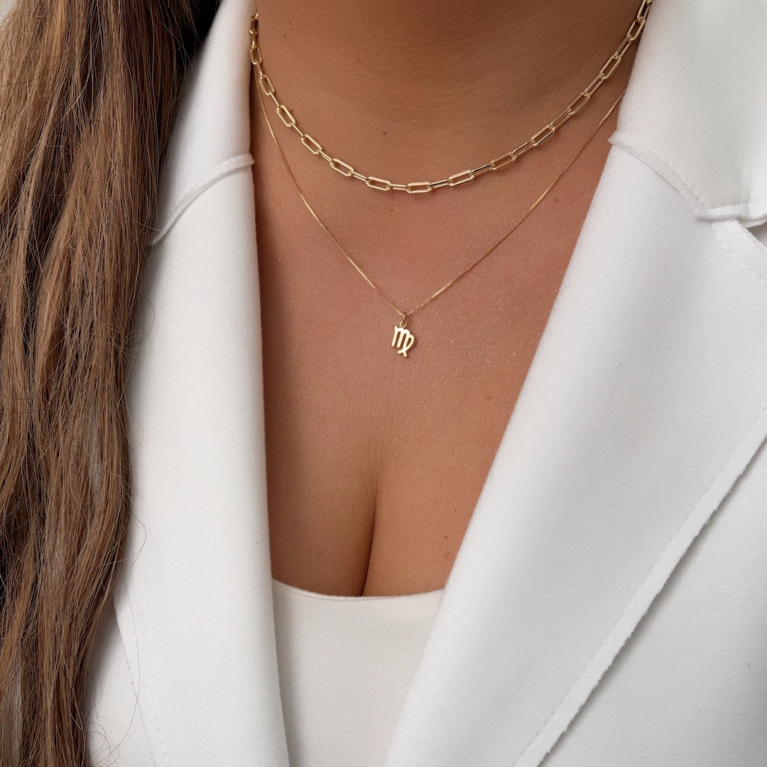 Mini Zodiac Gold Necklace