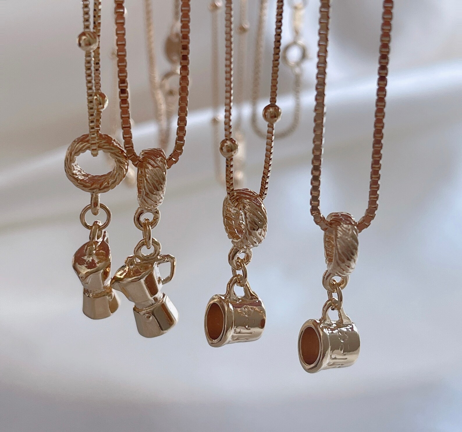 Coffee- ‘My World’ Necklace