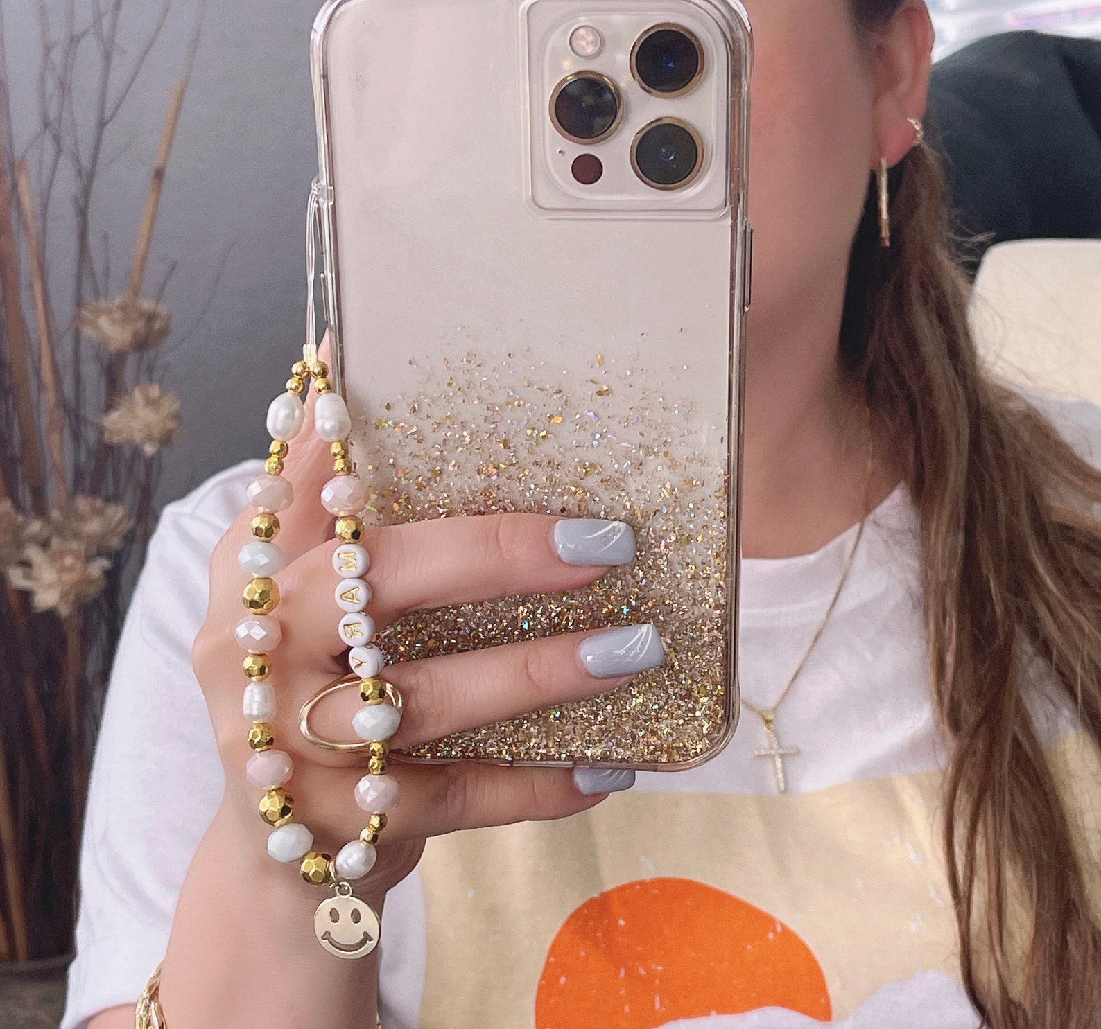Y2K Phone Chain Custom Y2K Phone Chain Pearls Phone Chain Etsy