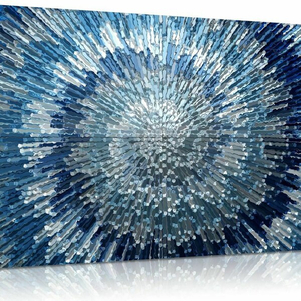 Blue Wall Art Etsy UK