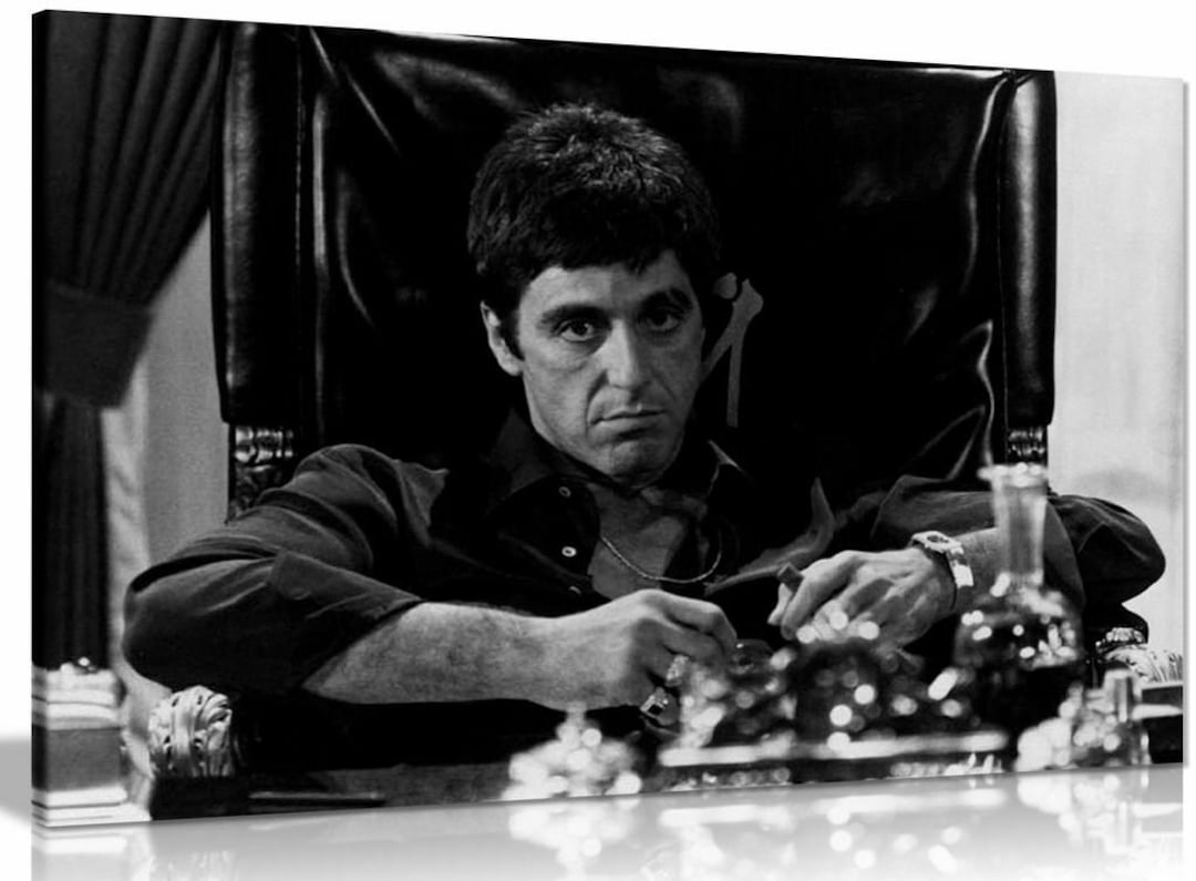 Tony Montana Scar Face Al Pacino Canvas Wall Art Picture Print - Etsy