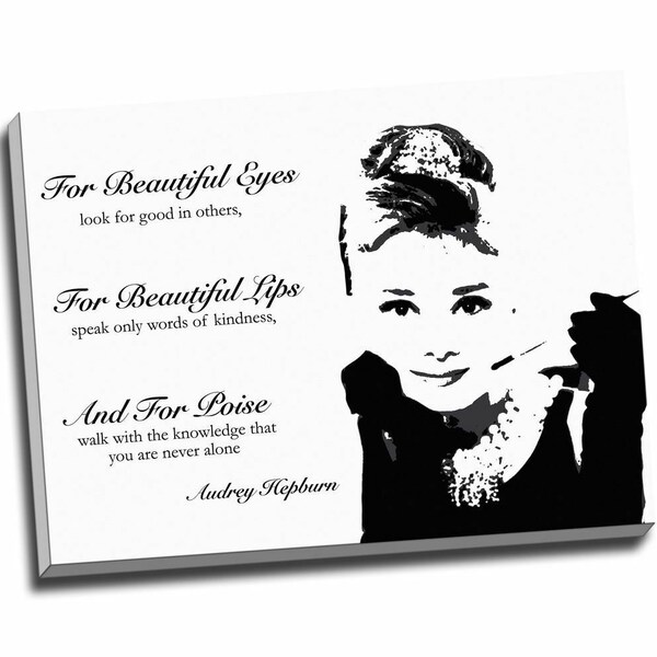 Audrey Hepburn Quotes Etsy UK