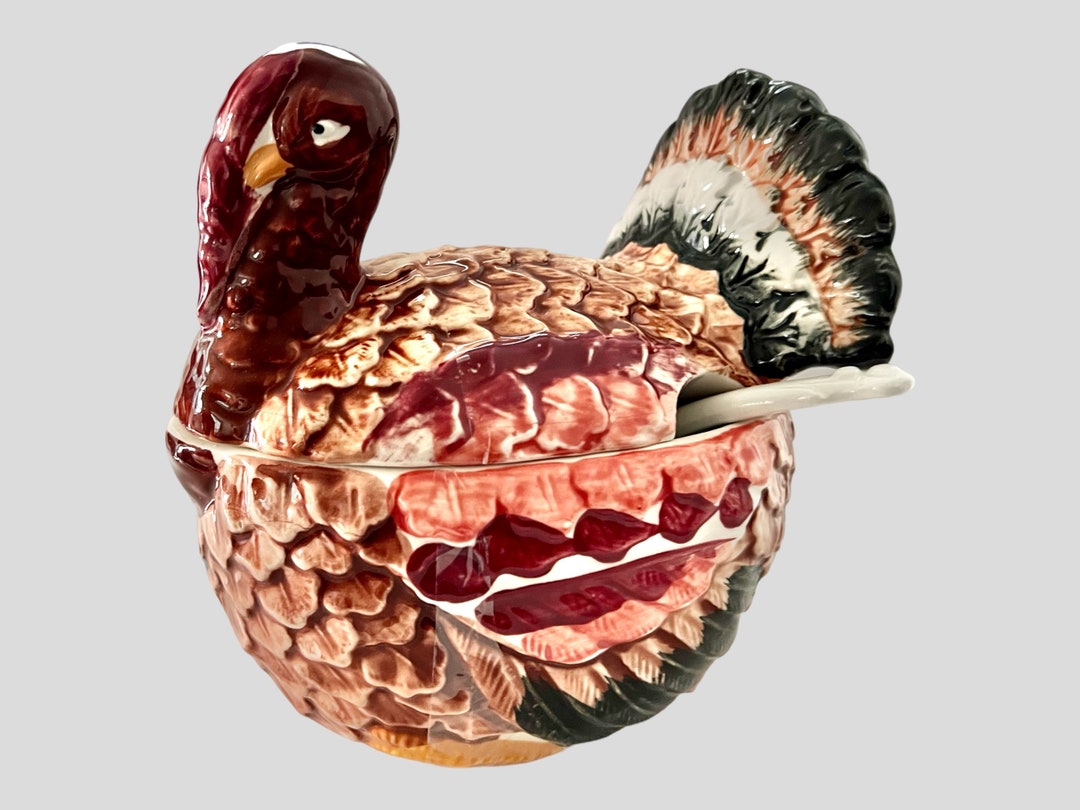 Thanksgiving Vintage Turkey Gravy Boat. Etsy