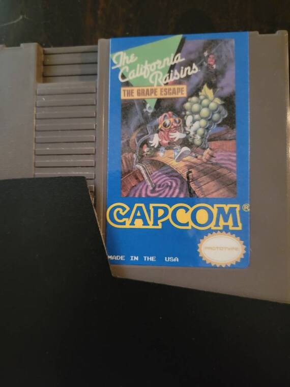 The California Raisins the Grape Escape Prototype American Etsy
