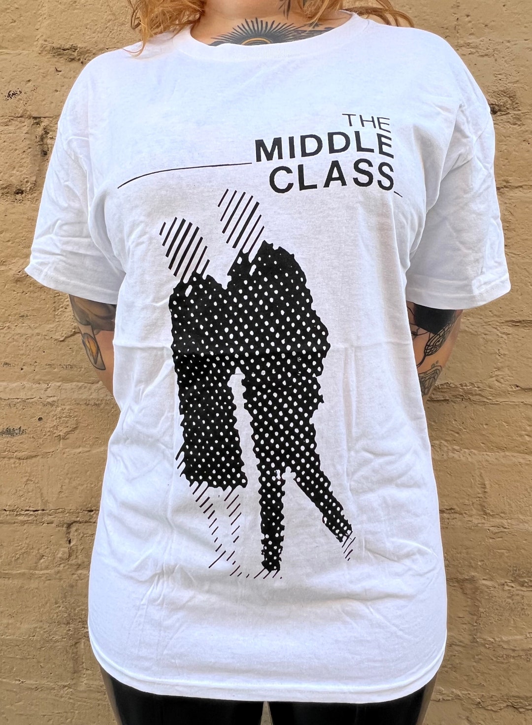 Middle Class Band Shirt Hardcore Punk Postpunk Tsol Adolescents China