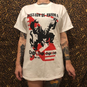 Mission of Burma band shirt post-punk Boston hardcore punk rock indie rock Husker Du Wire The Replacements