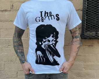 The Germs Band T-Shirt, Punk Hardcore KBD - White