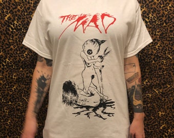 Vintage 90s Paranoia Cafe Screaming Mad George Artwork Gore T 