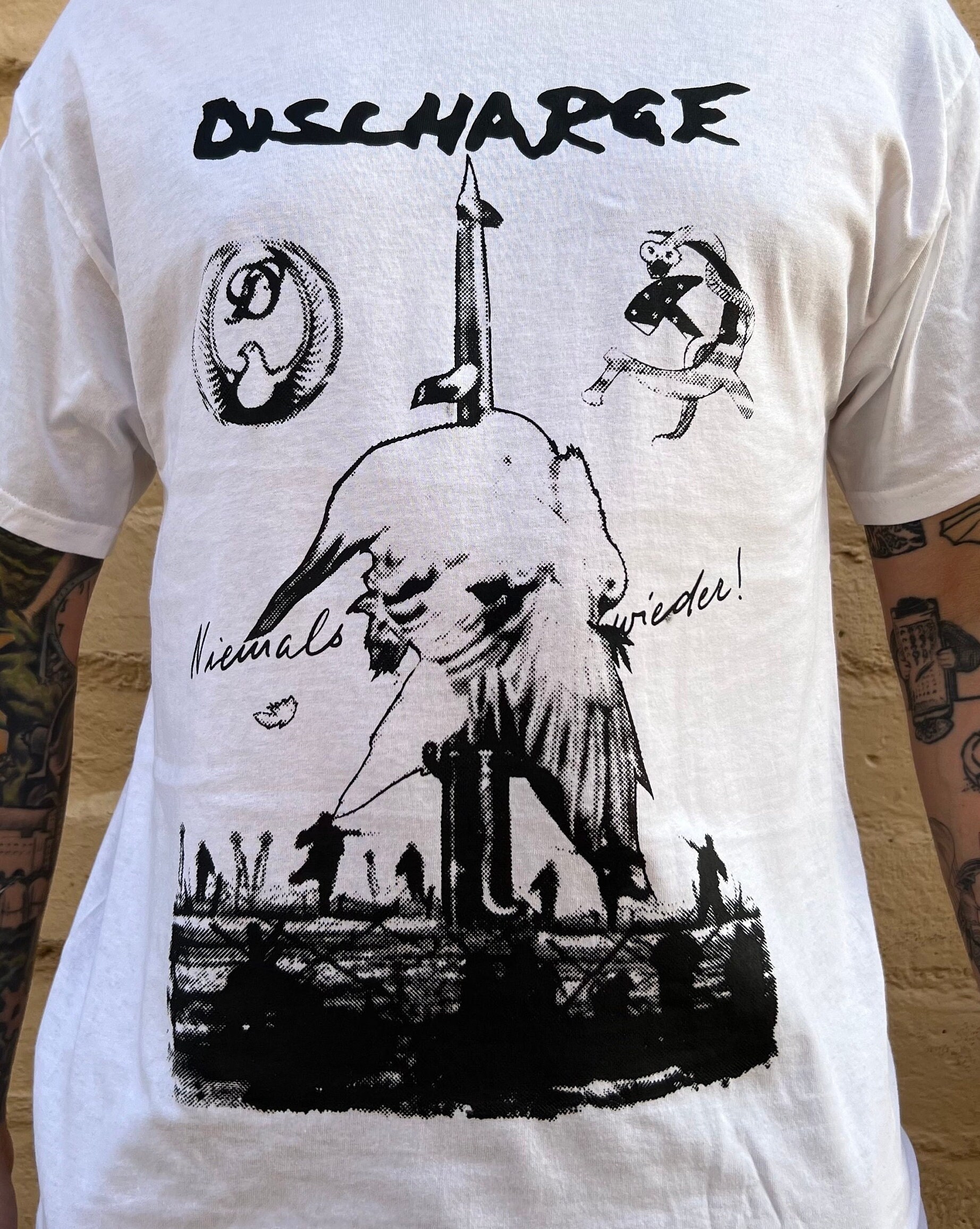 【BADBLOOD】 Cosmo Bad Patch Ringer T-Shirt ♥2Colors Badblood Cosmo Multi Patch Ringer T-Shirt - White – BBGSHOPHK