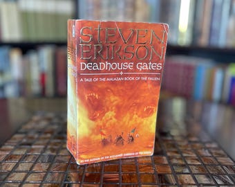 Deadhouse Gates (Malazan Book of the Fallen) - Steven Erikson - First Bantom Books Edition 2001 - Taschenbuch