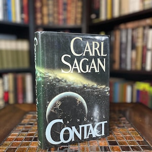 Contatto - Carl Sagan - 1a edizione 1a stampa Simon and Schuster 1985 - Copertina rigida