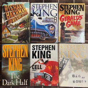 Choose Your Story - Stephen King Hardcovers Fantasy/Scifi/Horror (Mostly 1st Editions, also including others not in photos)