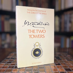 The Two Towers - JRR Tolkien - 1983 Houghton Mifflin Company  - BCE Hardcover