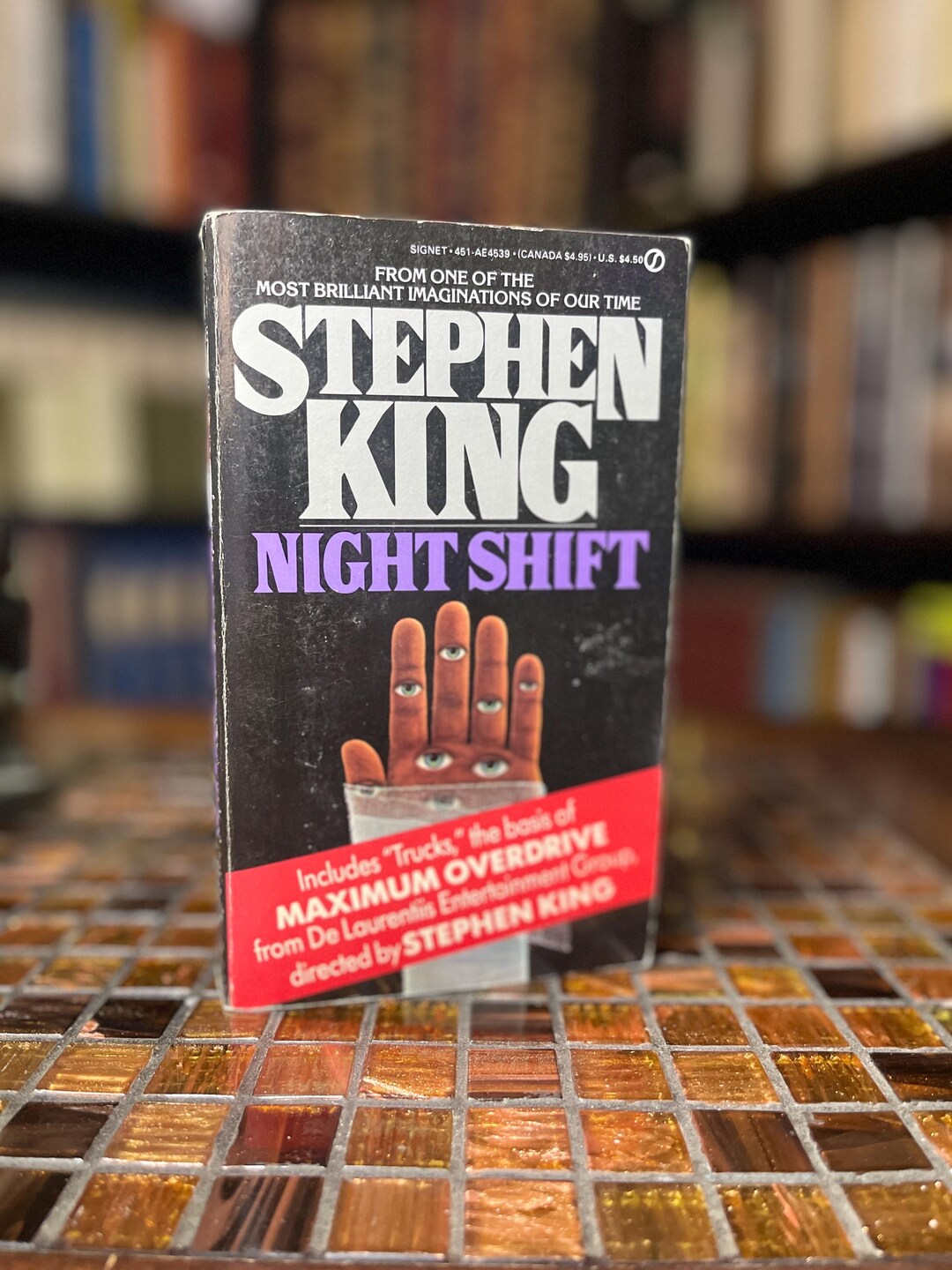 Night Shift 1979 1st Printing Stephen King Paperback Etsy