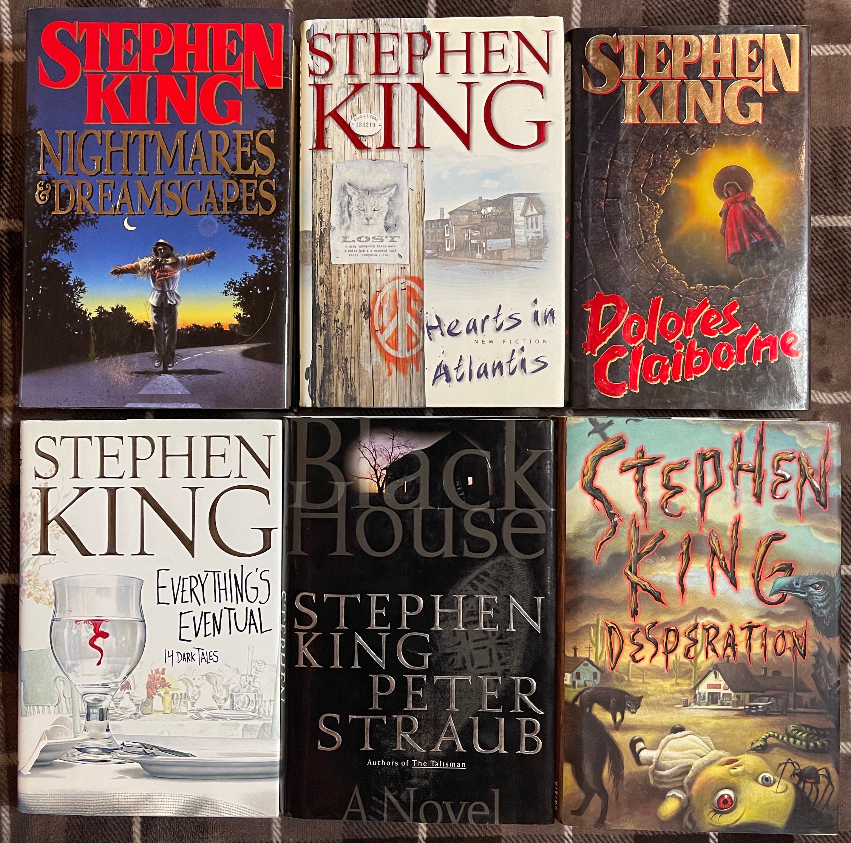 Choose Your Story - Stephen King Hardcovers Fantasy/Scifi/Horror (Mostly  1st Editions, also including others not in photos)