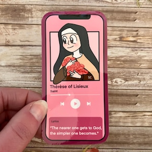 St. Therese of Lisieux Playlist Sticker