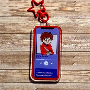 Bl. Carlo Acutis Keychain