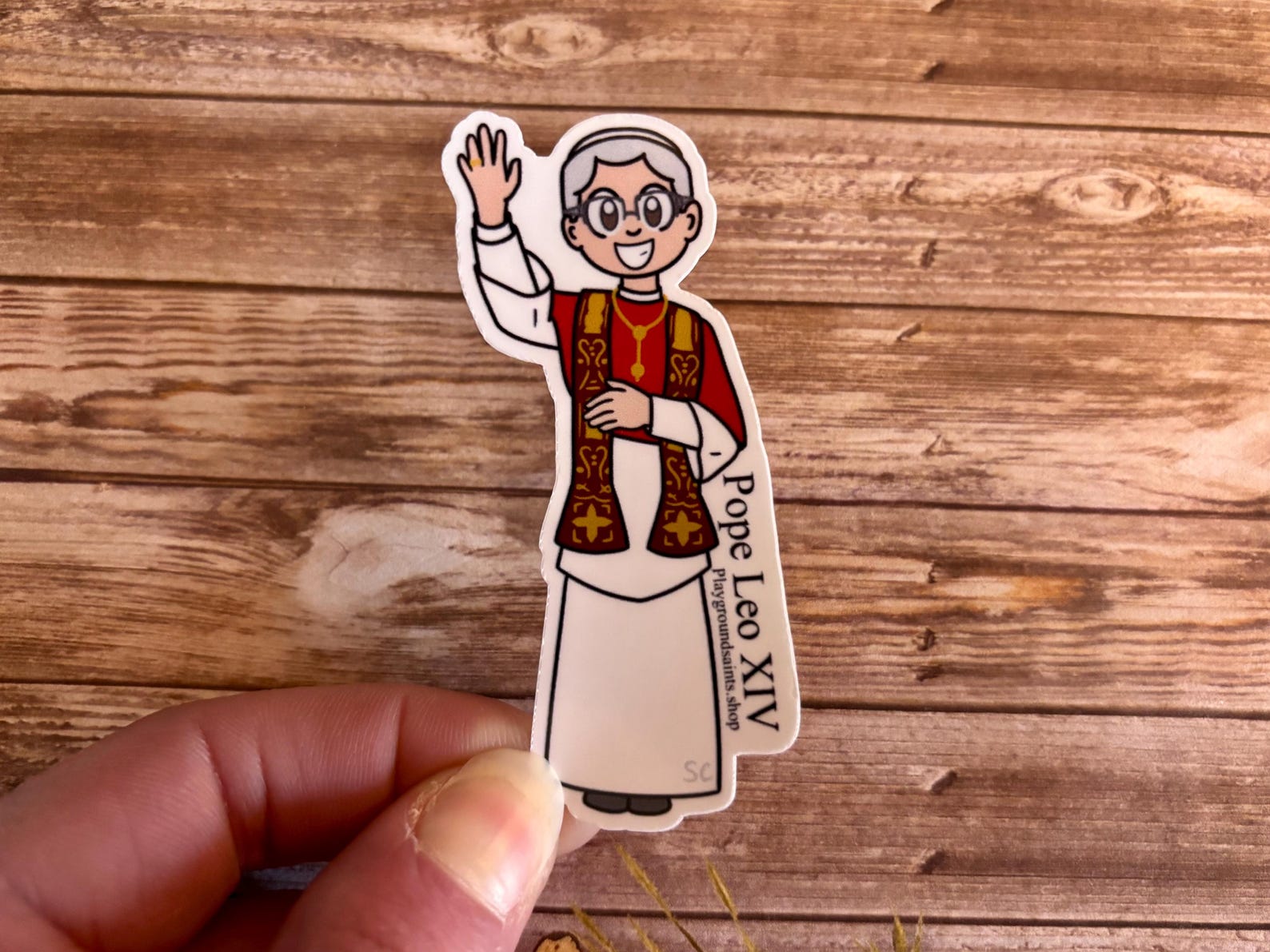 Pope Ld18 Sticker Pope Leo XIV Sticker - Etsy
