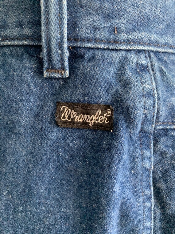 Vintage 1980s Blue “Wrangler” Jeans - image 8