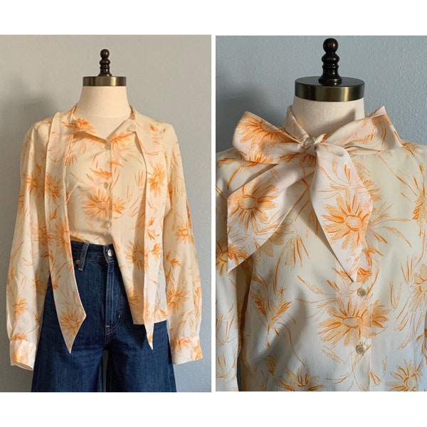 Vintage 1960s “Glenbrooke” Blouse