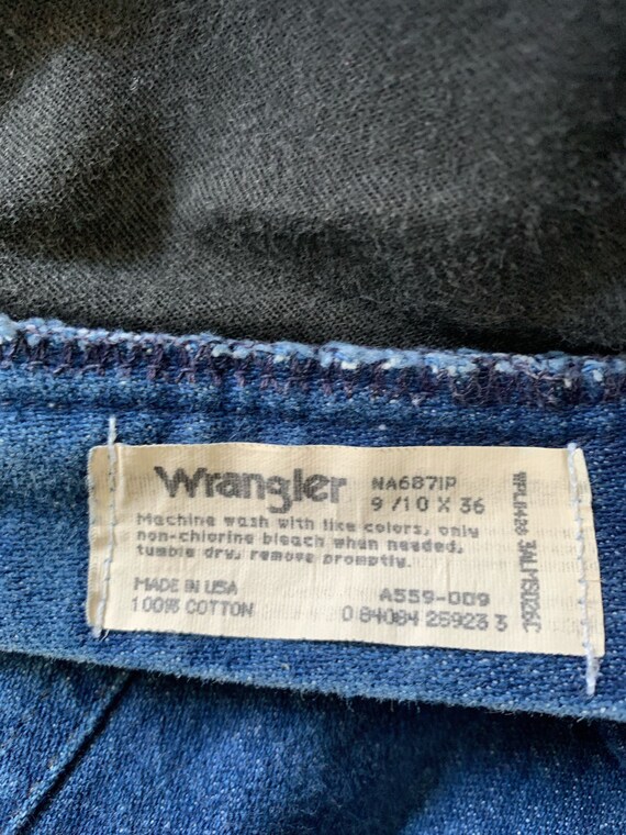 1980s Wrangler slim cut trouser in bright red