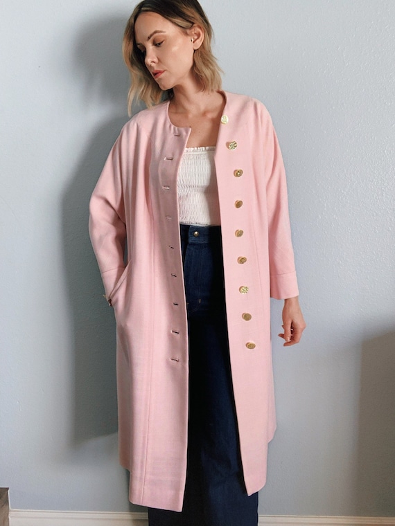 Vintage 1950’s Light Pink “Goldwaters” Coat - image 2