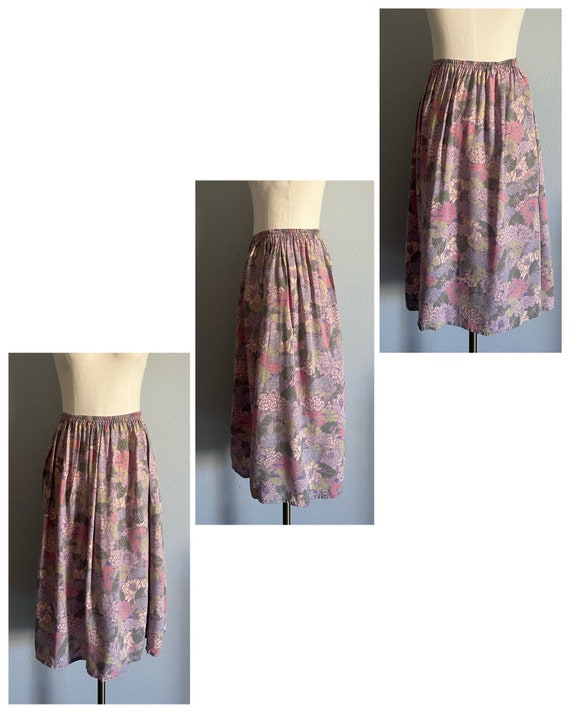 Vintage 1970’s Handmade Pastel Floral Two Piece B… - image 8