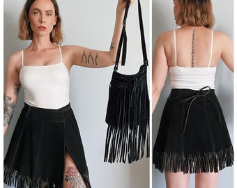 Autumn Original Fringe Wrap Skirt