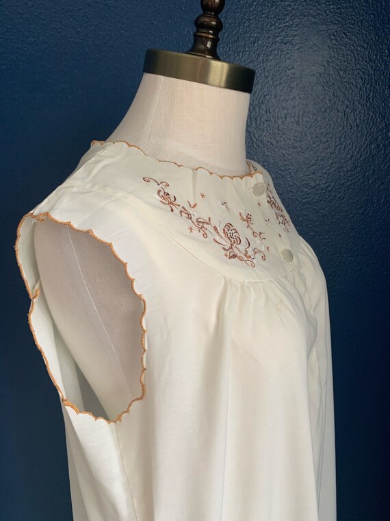 Vintage 1960’s “Plum Blossoms” Dress - image 8