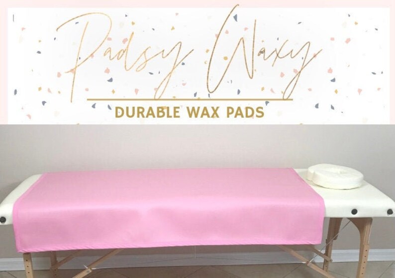 Wax Pad, Esthetician Wax Pad, Wax Mat, Spa Bed Pad, Massage Table Pad