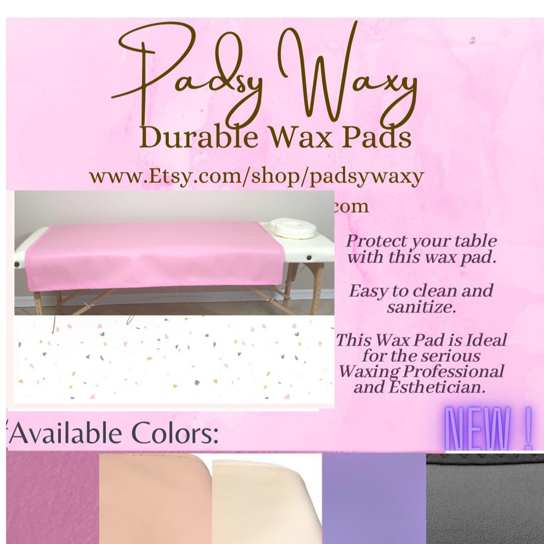 Wax Pad, Esthetician Wax Pad, Wax Mat, Spa Bed Pad, Massage Table Pad