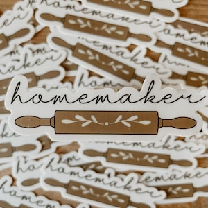 Homemaker sticker | motherhood mama stickers | homeschooling, homemaking