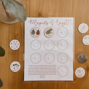 Plagen van Egypte Pesach werkblad | Thuisonderwijs | Bijbelles | Zondagsschool | Mozes verhaal Exodus