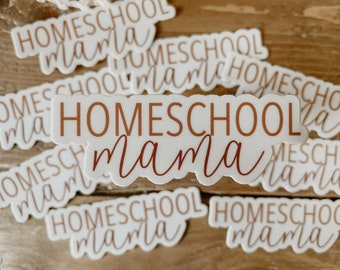 Homeschool Mama Sticker | Homemaking | Homeschooling