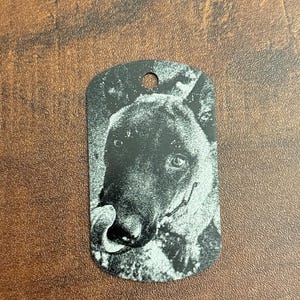 Engraved Dog Tag