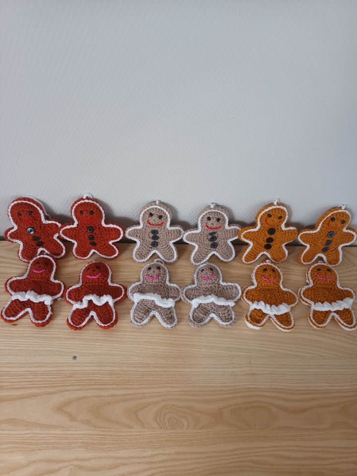 Déco de Noël Bonhomme Pain d'épices