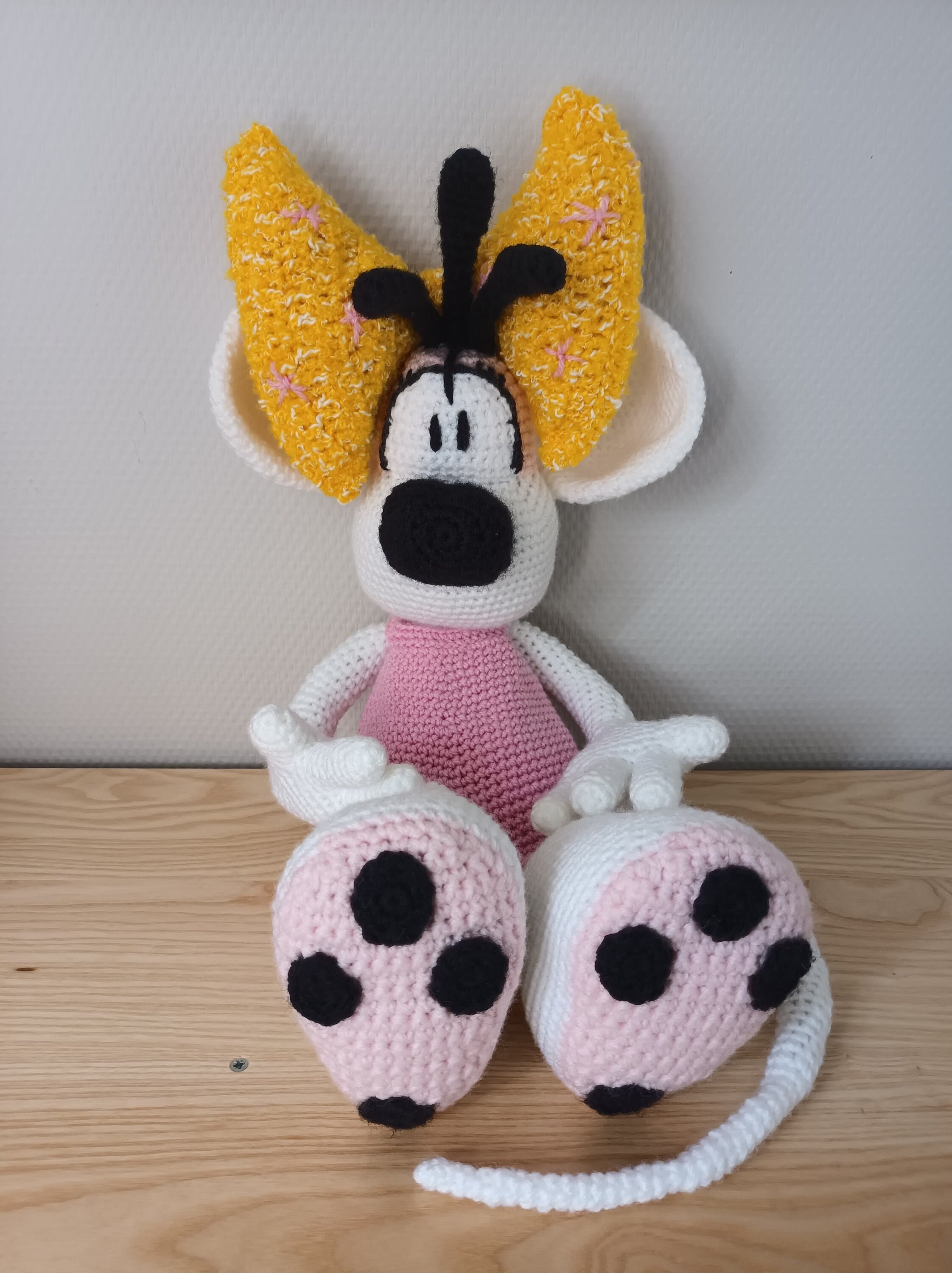 DIDDLINA : la copine de diddl la souris au crochet - Etsy Österreich