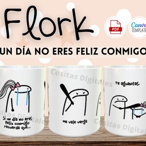 Flork Cake Topper Imprimible Cumpleaños Pero a que costo Meme Editable  Plantilla Funny CANVA Template Descarga Digital Inmediata Download