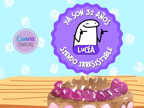 Flork Meme Chocolate Cake - The Cupcake garden Aruba