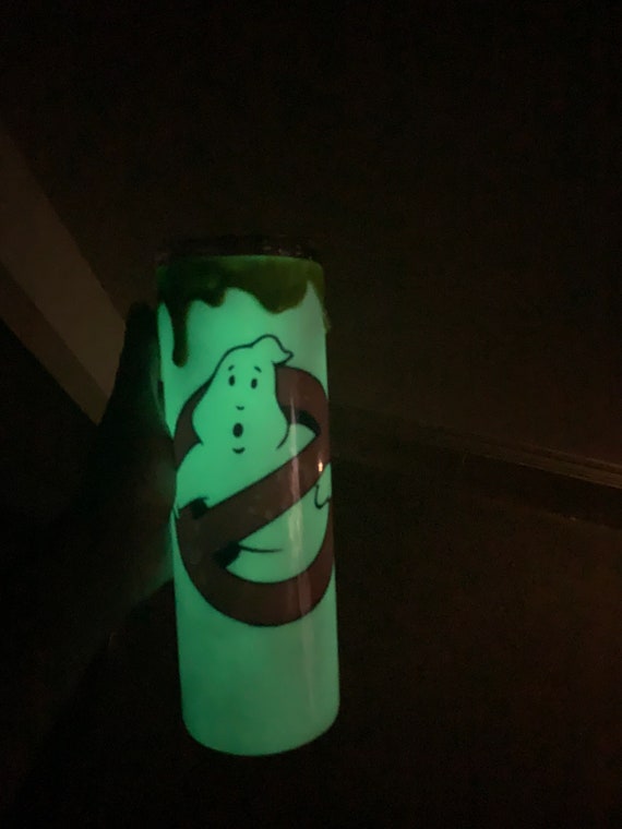 20oz Glow in the dark Ghostbuster inspired tumbler 20oz Glow in the dark Ghostbuster inspired tumbler