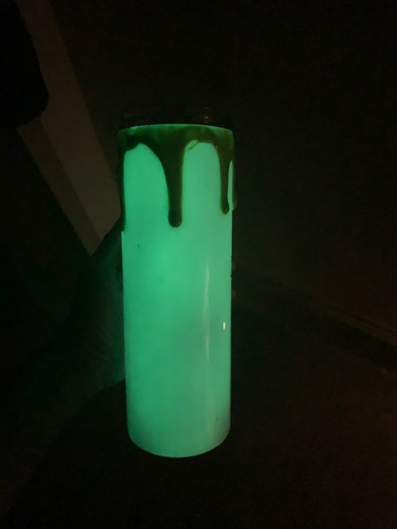 20oz Glow in the dark Ghostbuster inspired tumbler 20oz Glow in the dark Ghostbuster inspired tumbler