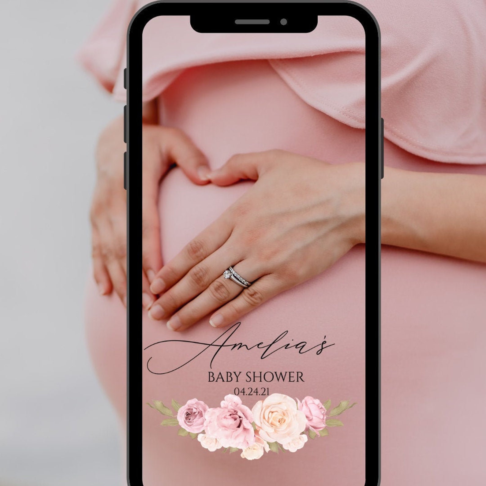 Baby Shower Snapchat filter Baby Shower Geofilter Girl Etsy