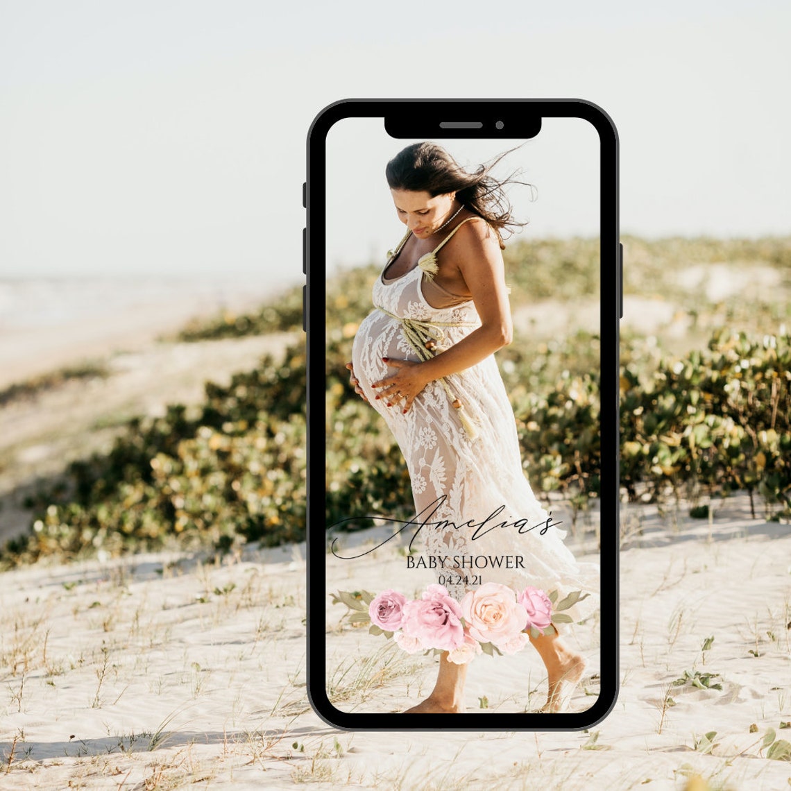 Baby Shower Snapchat filter Baby Shower Geofilter Girl Etsy