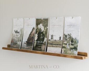 Vintage Perpetual Calendar | Birthday Wall Calendar